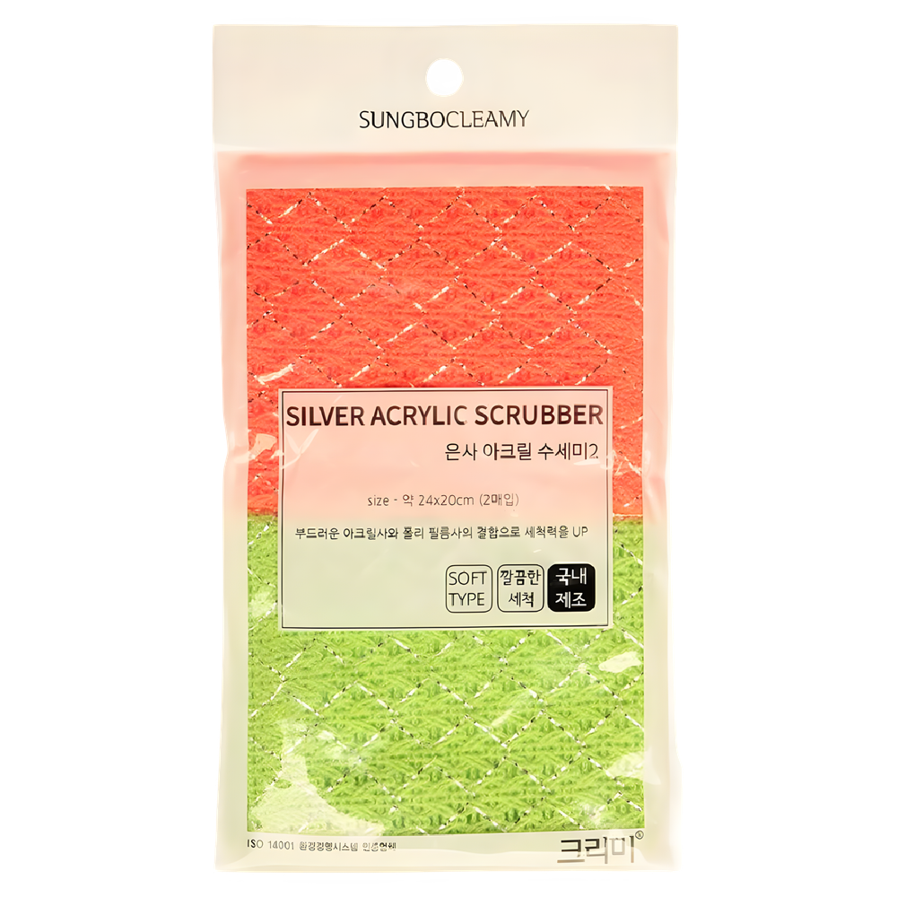 Sung bo Cleamy Мочалки для мытья посуды Viscose Rayon Dishcloth