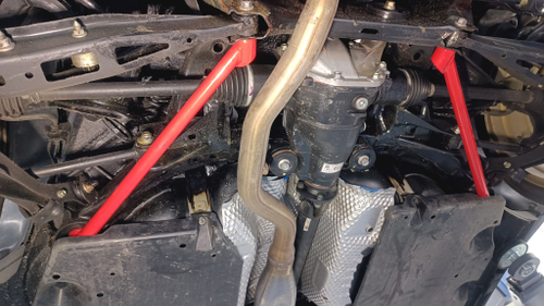 Распорки задние нижние боковые Toyota GR86 (ПОД ЗАКАЗ)