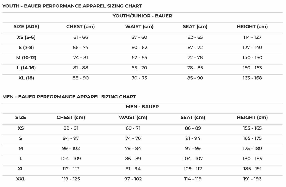 Термобелье Bauer S22 Basics (JR)