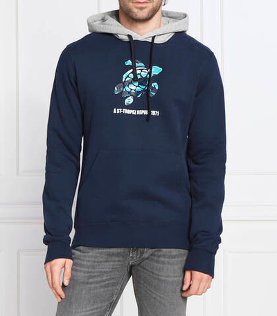 Худи martin Vilebrequin - темно-синий(MRIC3P77)