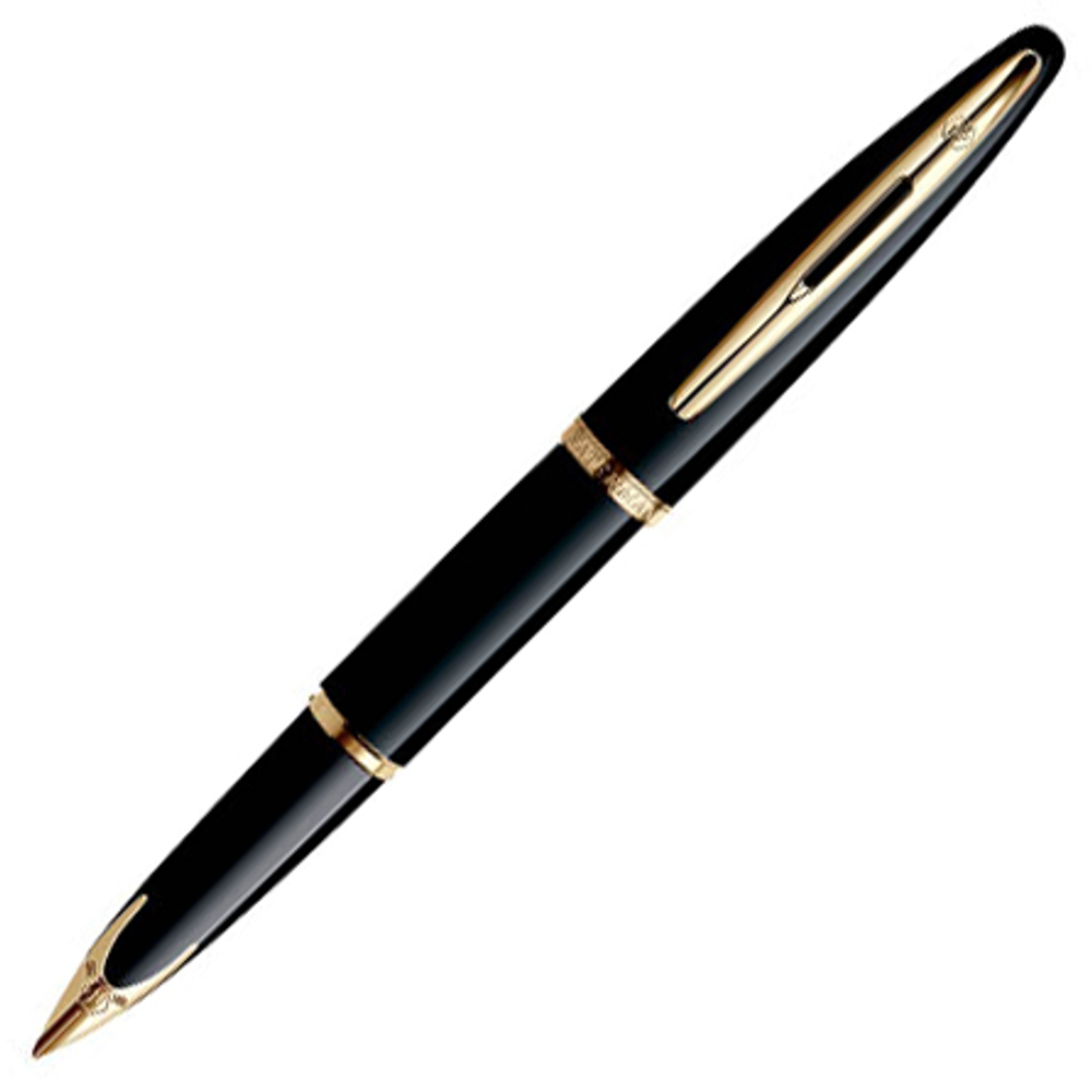 Перьевая ручка Waterman Carene Black Sea GT S0700300 цвет черный с позолотой в подарочной упаковке