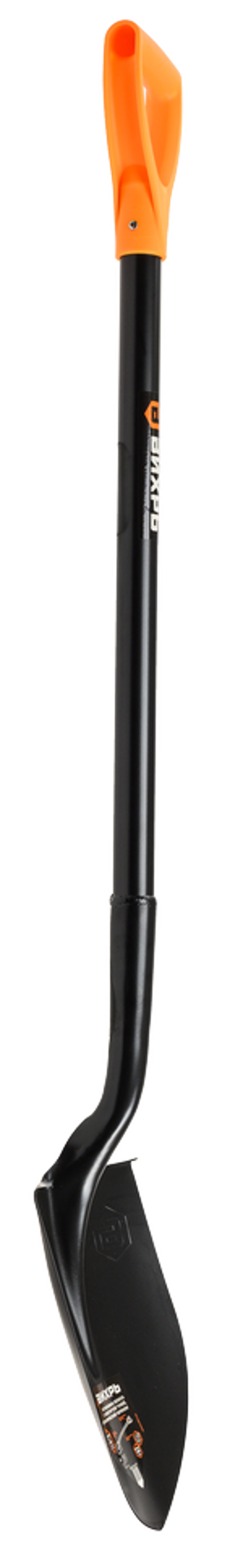 Штыковая лопата Вихрь с изогнутой тулейкой, металлический черенок