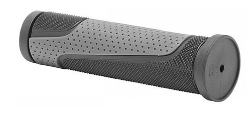 Ручки руля XH-G56B 125мм чёрно-серые (пары) арт.150149 (10216170/111221/0366532, Китай)