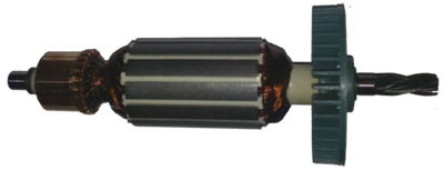 Якорь д/у Makita HP-1620/1641 (4-зуб левый, 7/32/22/7-мм, L:155-мм, а: 517458-1) [AEZ]