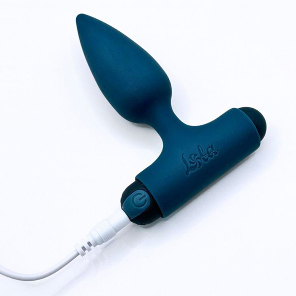 Бирюзовый анальный стимулятор 11см с вибрацией Lola Games Spice it up New Edition Glory 2.0 8015-05lola