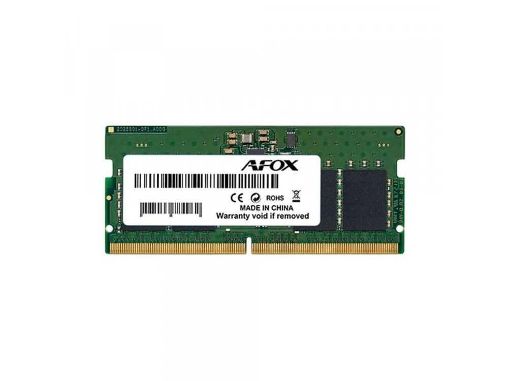 Оперативная память Afox AFSD532D2S2P, DDR5 1х 32ГБ 5200 МГц, SODIMM, RTL