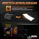 Надувная подушка-склон «AirSlope» для байк-трюков и прыжков, 7×4×2,5 м