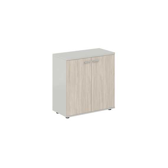 Шкаф низкий Сигма 800х400х825, 2-х дв., з.ст ЛДСП