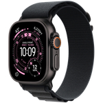 Apple Watch Ultra 3 GPS + Cellular 49mm Black Titanium Case with Black Alpine Loop - Small,Model A3281