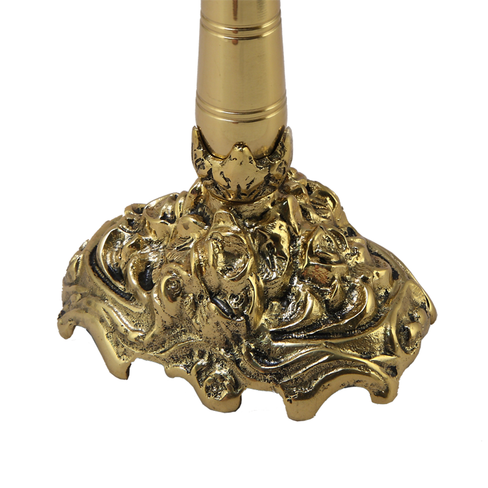 Bello De Bronze Каминные часы с маятником с канделябрами "Олеандр"