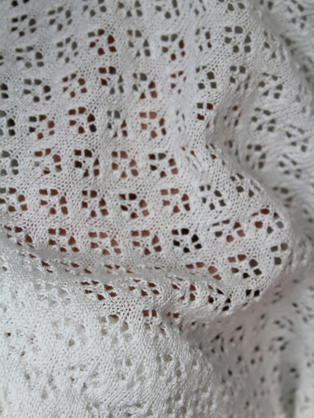 Плед "Плетёное облачко" 100*100