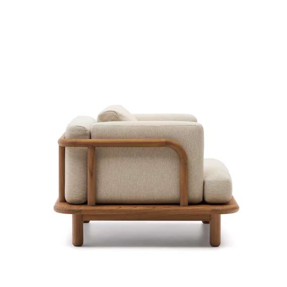 Кресло Turqueta из массива тика