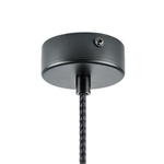 816317 Люстра DUMO 1х40W E27 ЧЕРНЫЙ МАТОВЫЙ