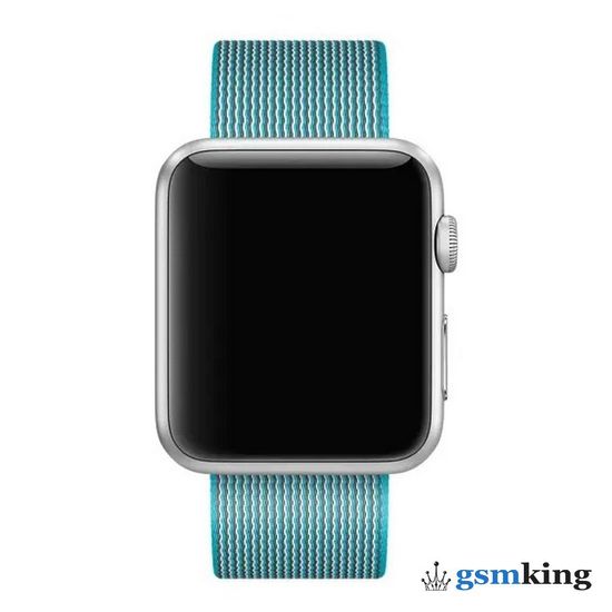 Apple Woven Nylon Band for Apple Watch 42|44|45|49mm Scuba Blue (Бирюзовый) MM9X2ZM/A
