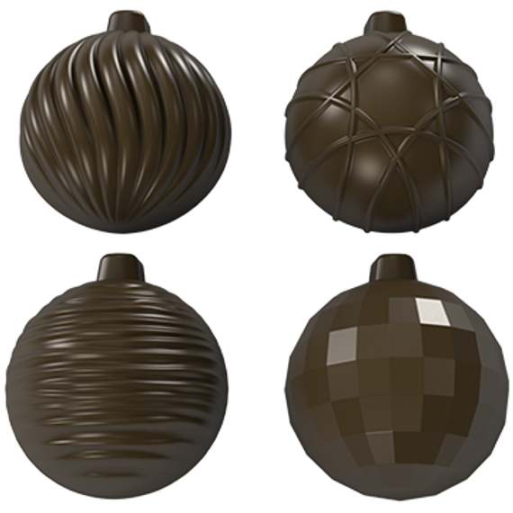 855 | Форма для шоколадных изделий (275*175 мм)