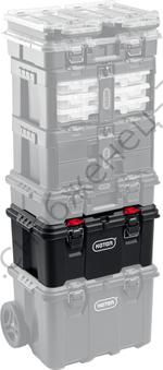 KETER STACKNROLL, 525 х 345 х 260 мм, (21″), пластиковый ящик с крышкой (38398)