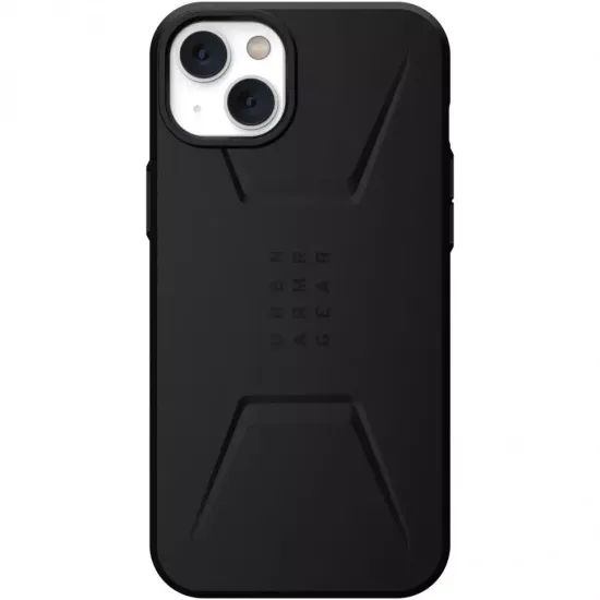 Чехол с поддержкой MAGSAFE Uag Civilian для iPhone 14 6.1", цвет черный (Black)