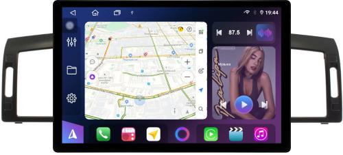 Магнитола для Infiniti M35, M45 Y50 2004-2009 - FarCar BX877 монитор 13" 2K QLED на Android 13, Быстрая, CarPlay, 4G SIM-слот