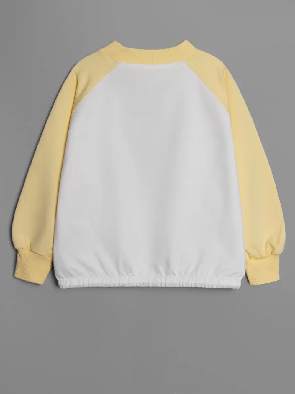 Свитшот для девочки осенний с завязками