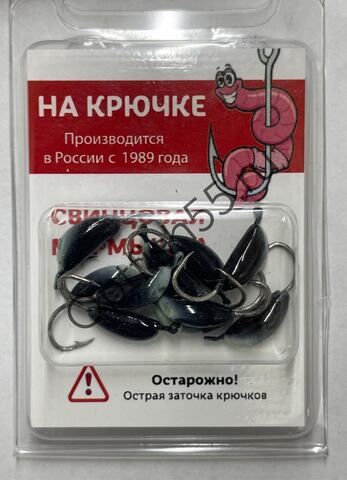 Мормышка На крючке Банан 4мм с фосфором
