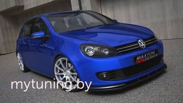 Диффузор переднего бампера VW Golf 6