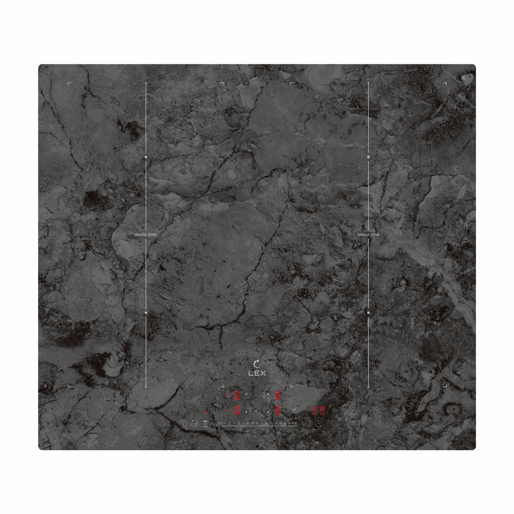 Встраиваемая индукционная варочная панель Lex EVI 640 F I DS (CHPE000076)