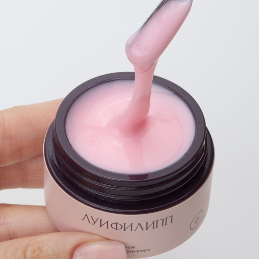Луи Филипп Nude Fast Gel 09 - Гель для наращивания розовый, 15г