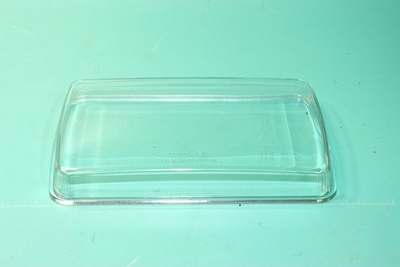 Стекло фары КамАЗ прямоугольное, гладкое