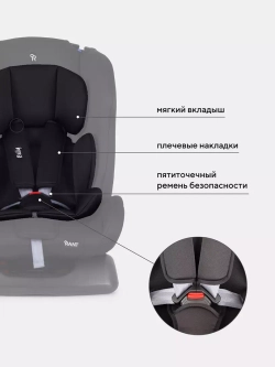 Автокресло RANT basic ZY19 "Rally" группа 0+-1-2 (0-25 кг)