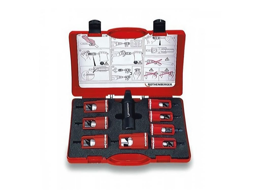 Набор фаскосниматель/калибратор Rothenberger ROGRAT TH в пластм. ящике 16-20-26мм