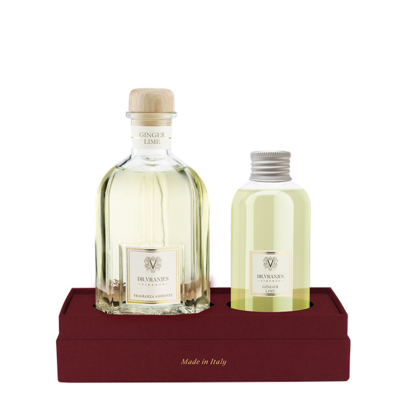 Dr. Vranjes Ginger Lime 250 мл с наполнителем 150 мл в подарочной упаковка (аромат имбирь лайм)