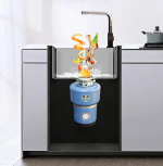 ИЗМЕЛЬЧИТЕЛЬ ПИЩЕВЫХ ОТХОДОВ LINSURE LX-A05 (1HP-735W, 4000RPM) 1500ML, 5,2KG/MIN, 8.1KG, GREY