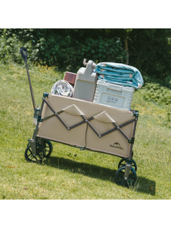 Тележка туристическая Naturehike Light 75х45,5х91 см, 70 л, коричневая