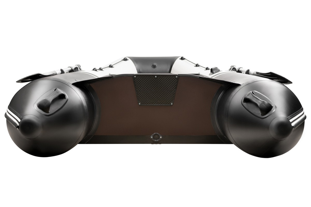 YACHTMAN-300 СК (Яхтман) белый-черный (лодка ПВХ под мотор с усилением)