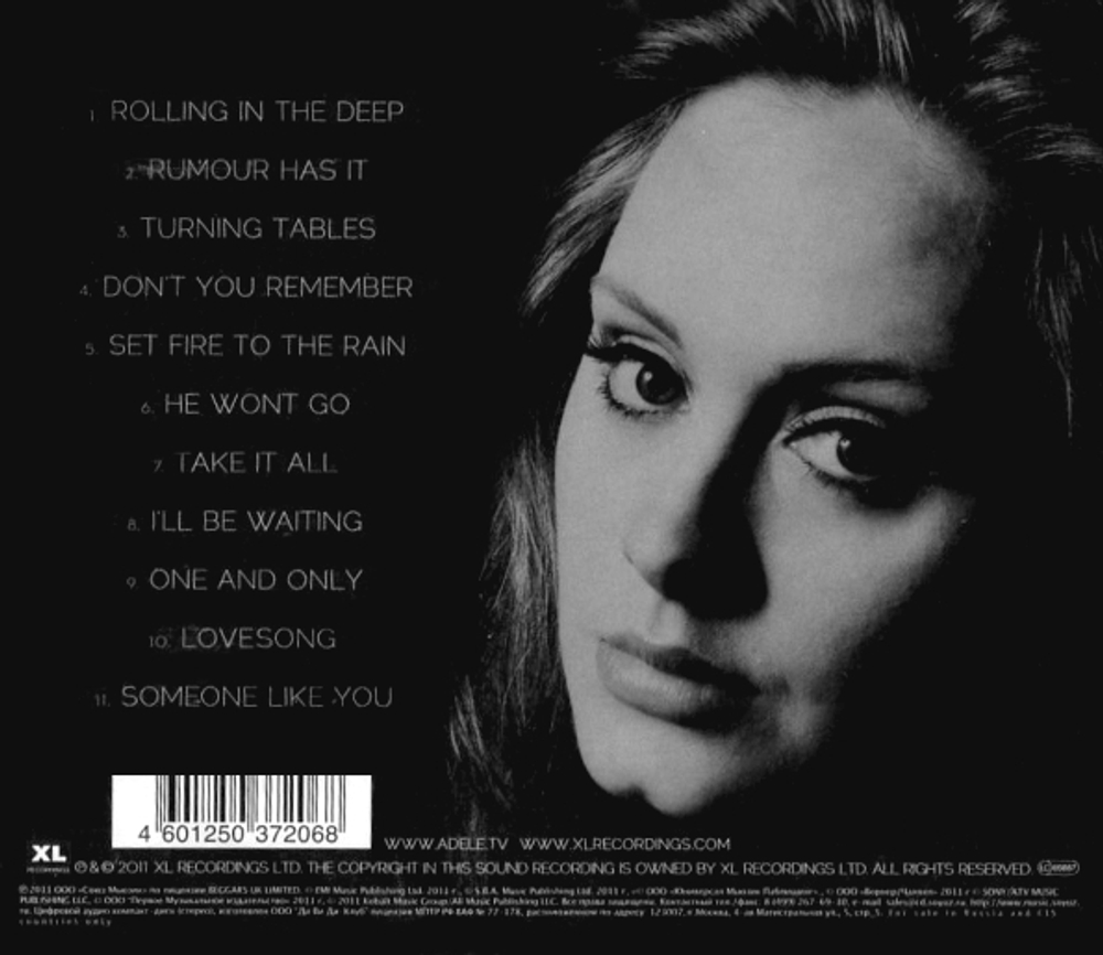 Adele / 21 (RU)(CD)