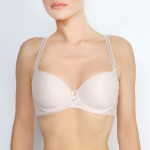 Бюстгальтер с формованными чашками на тоненьком поролоне (Размер: 70B) (Цвет: пудровый)