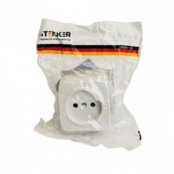 Розетка без заземления Stekker Basic 50074