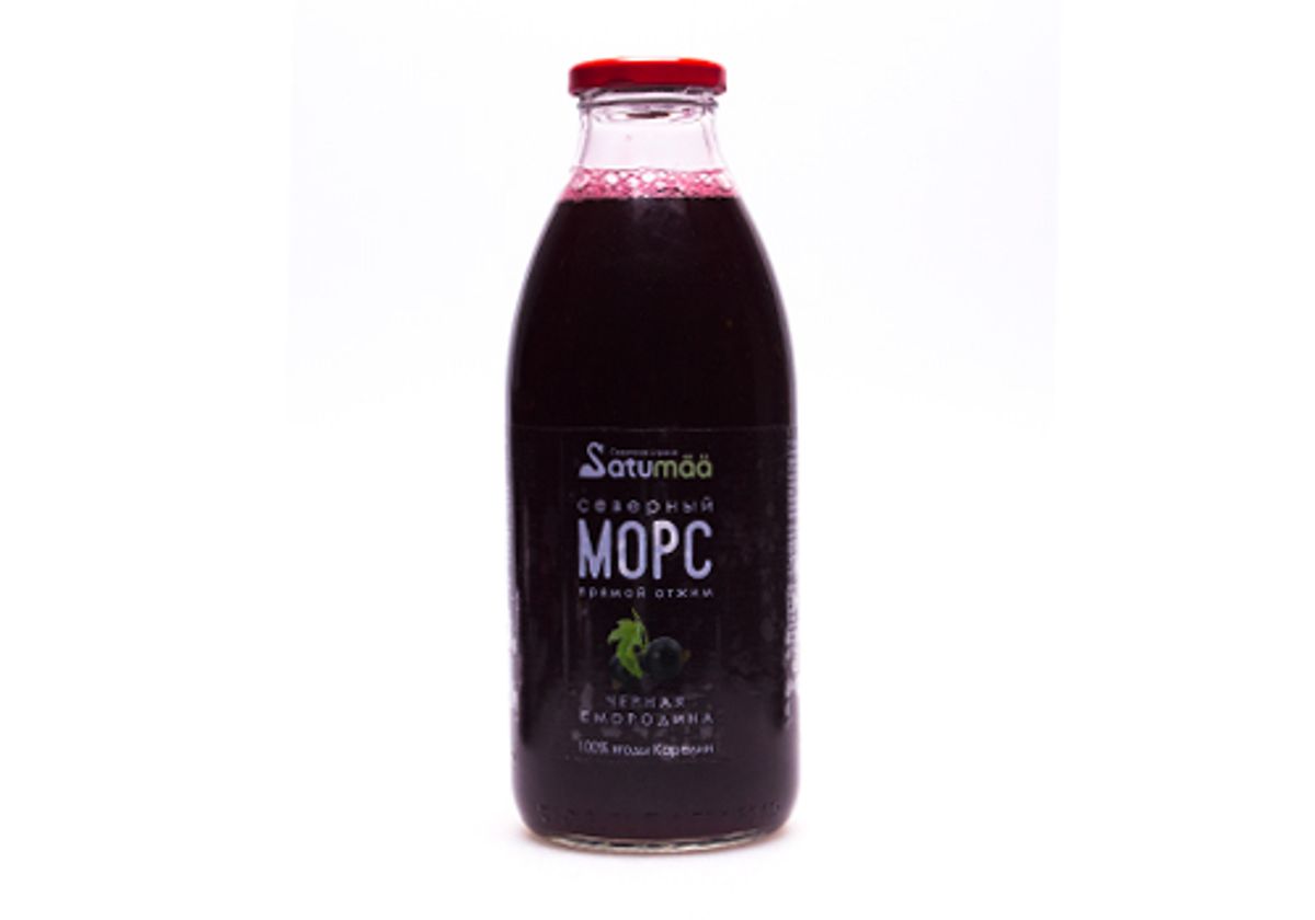 Морс Чёрносмородиновый Satumaa, 750мл