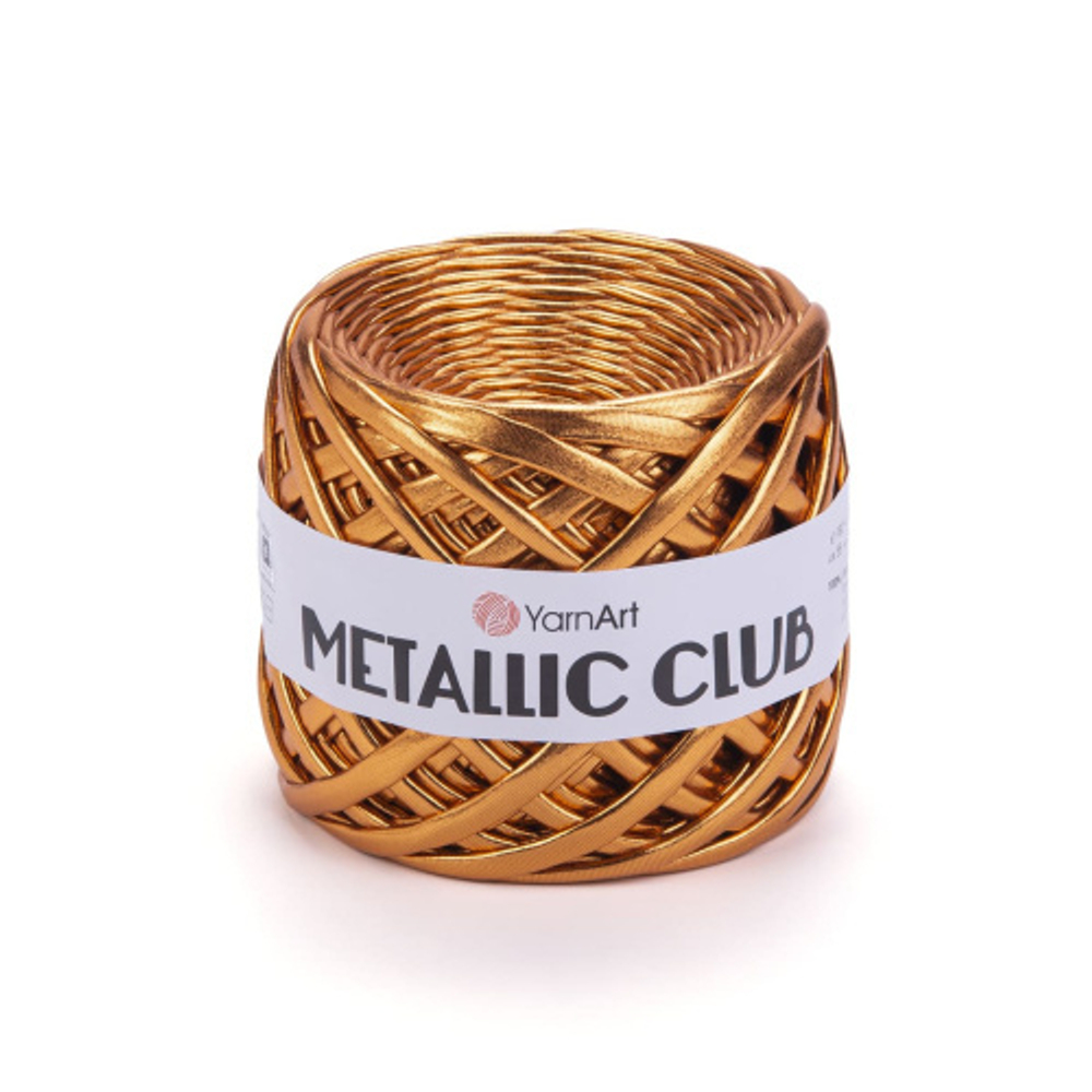 Пряжа Metallic Club, 180г, 55м, 100%полиэстер (цена за 1 шт)