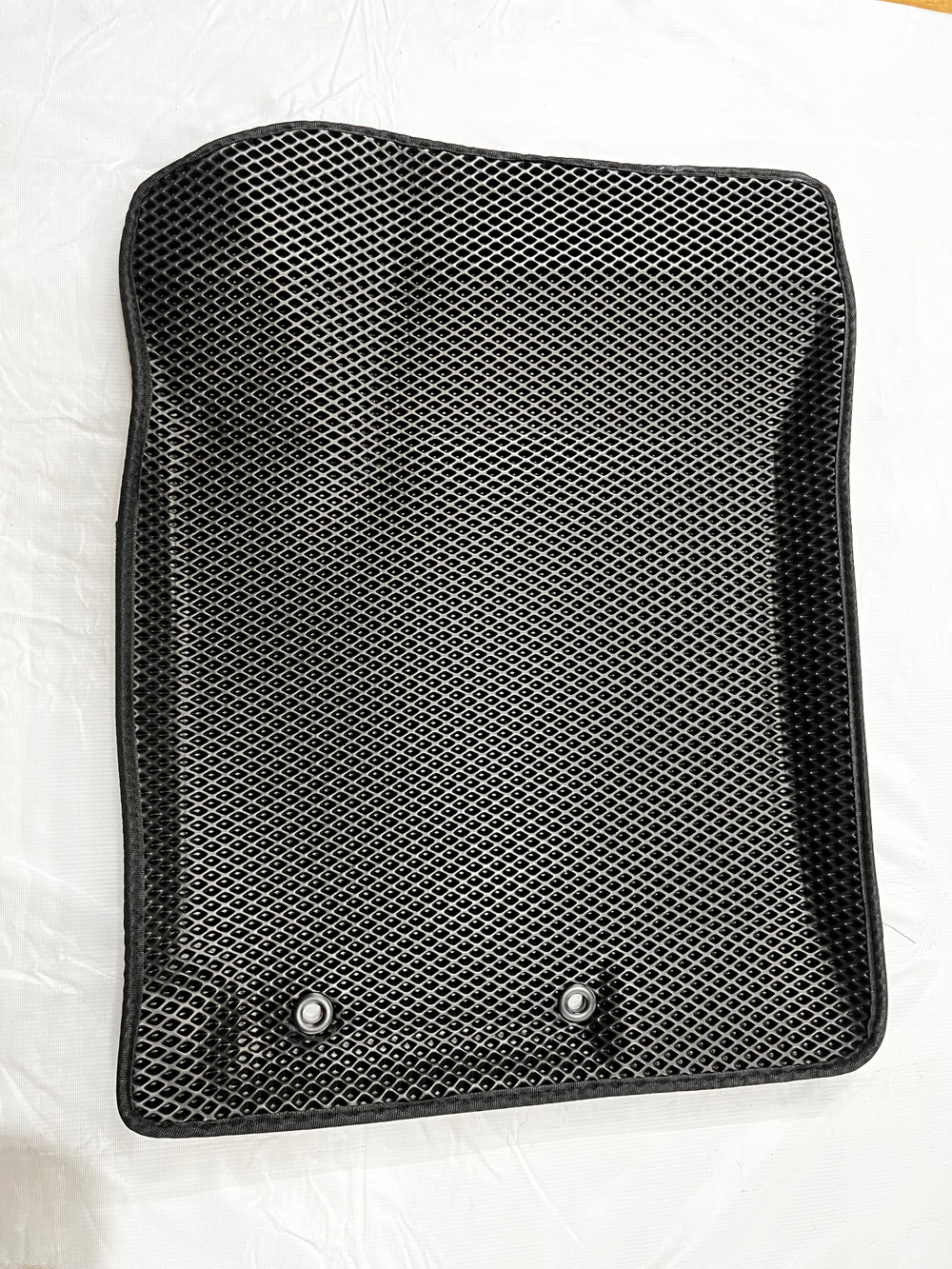 Коврики Eva с 3D бортами на Kia Rio 3/Hyundai Solaris