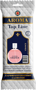 Салфетки влажные универсальные парфюмированные №10 Chanel Chance