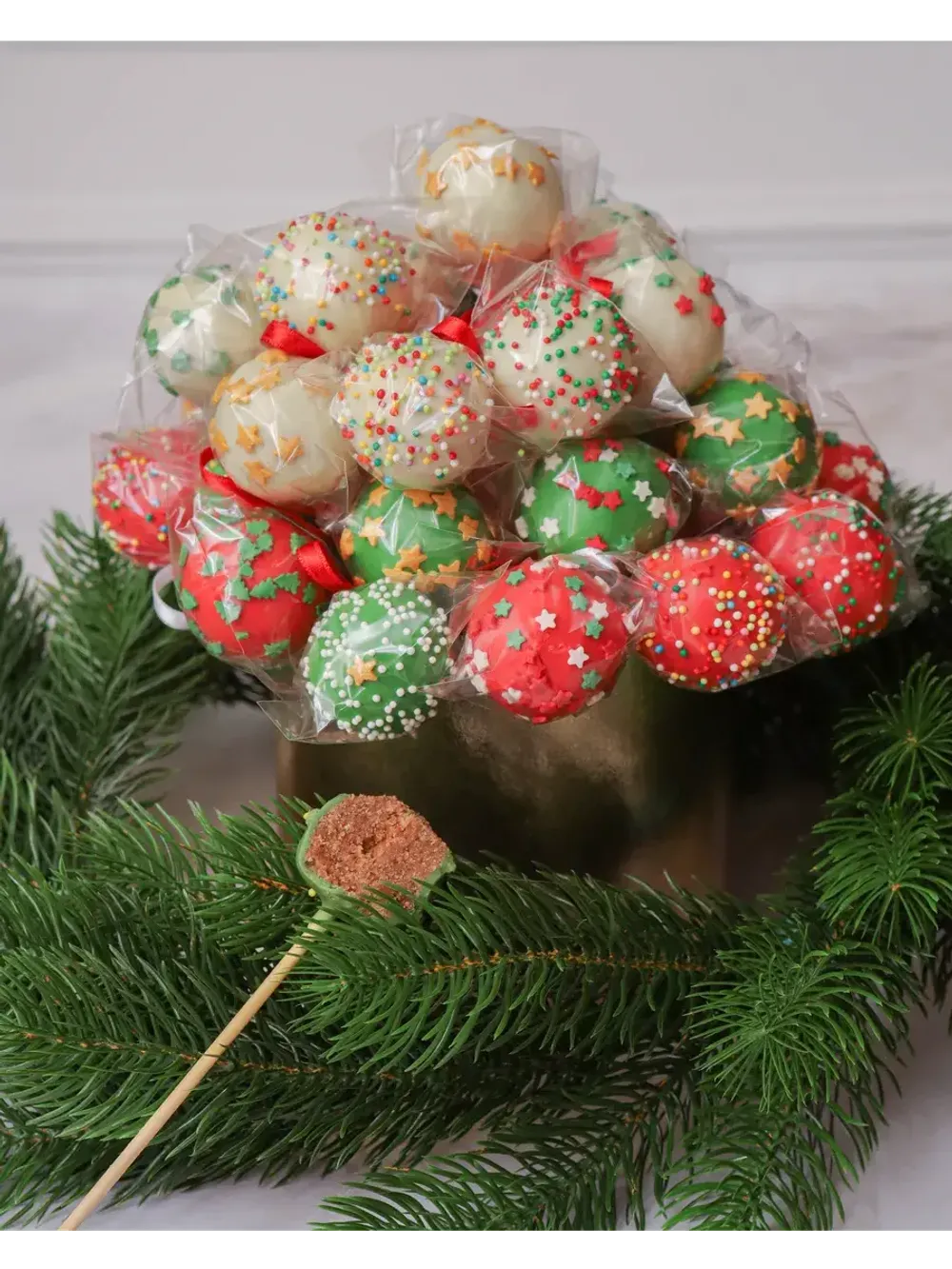 Пирожное попс ассорти 30 штук