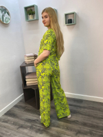 Костюм женский "Тропики лайм К.П" брюки (ЮС)