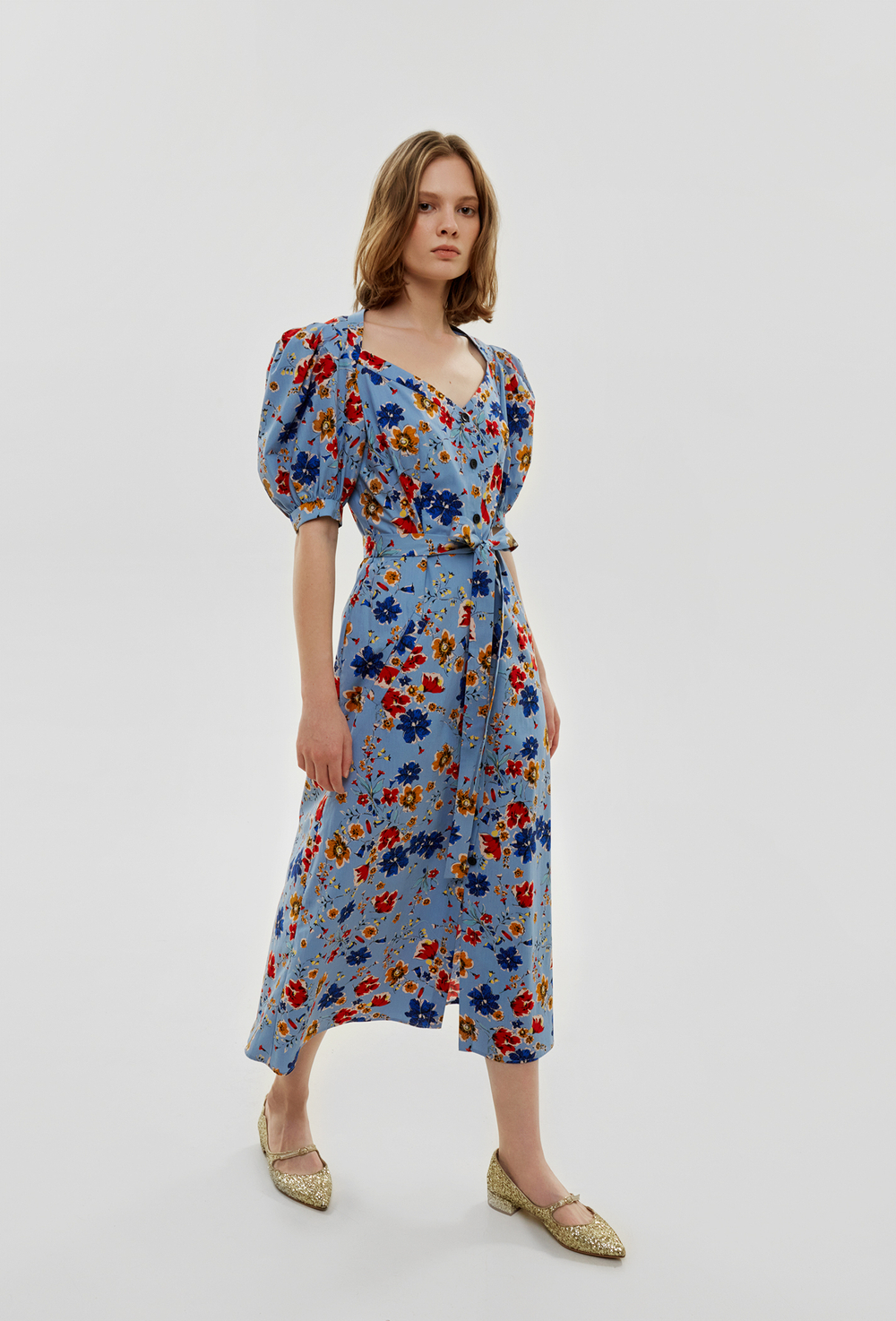 Платье «Шура», синий