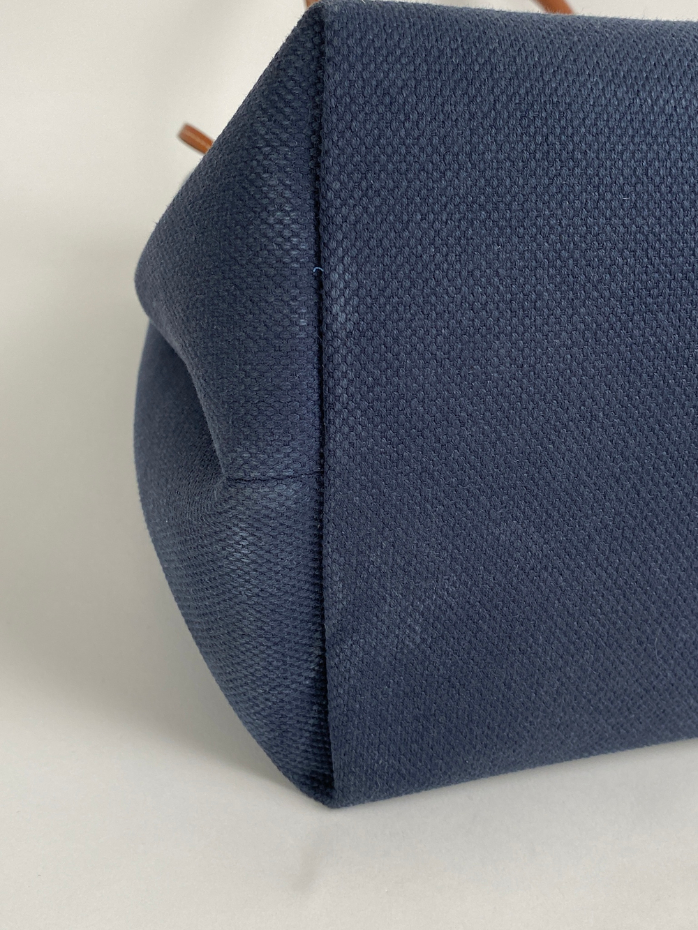 Сумка Celine Calfskin Horizontal Cabas Navy Tan