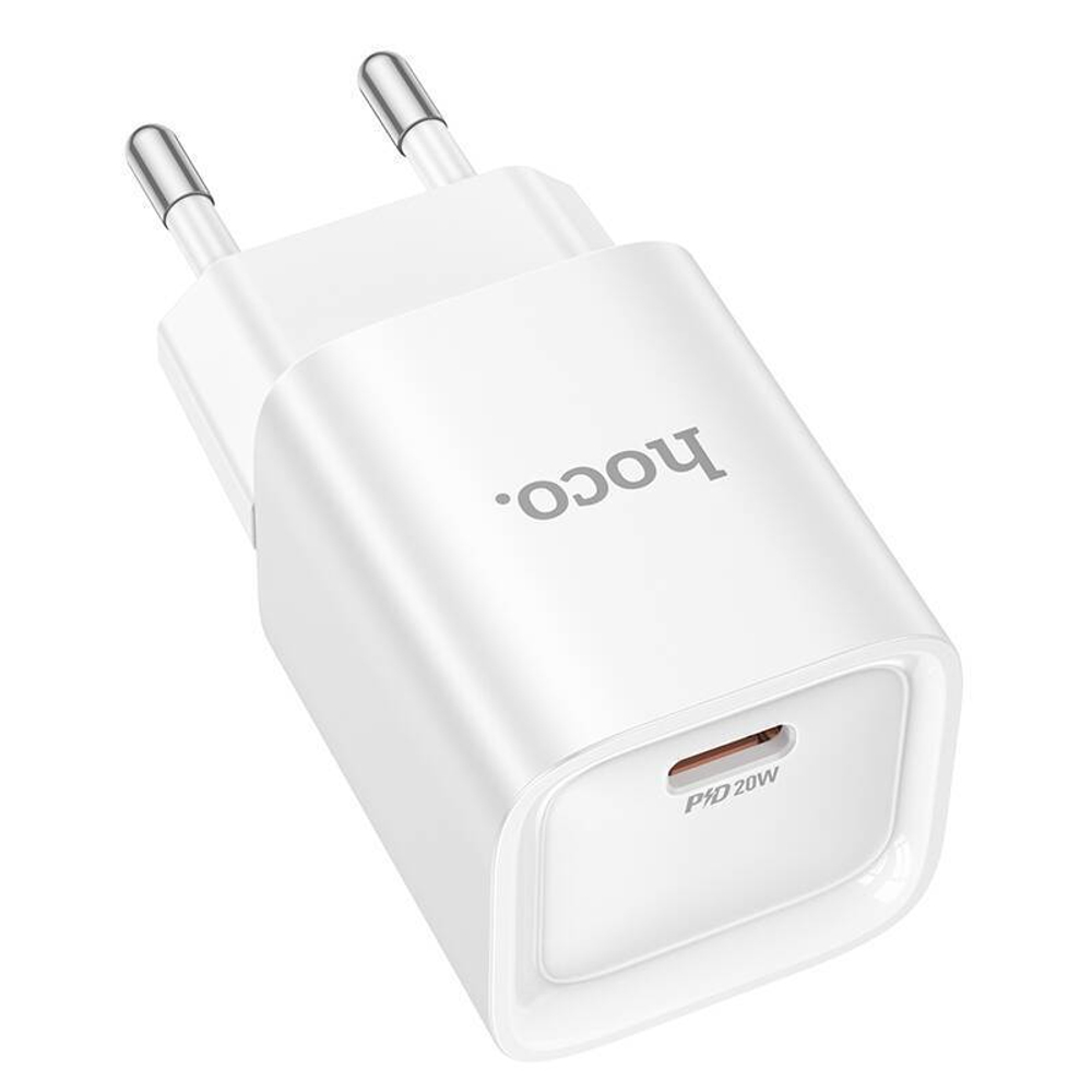 Сетевой адаптер питания HOCO C146A PD 20W (белый)
