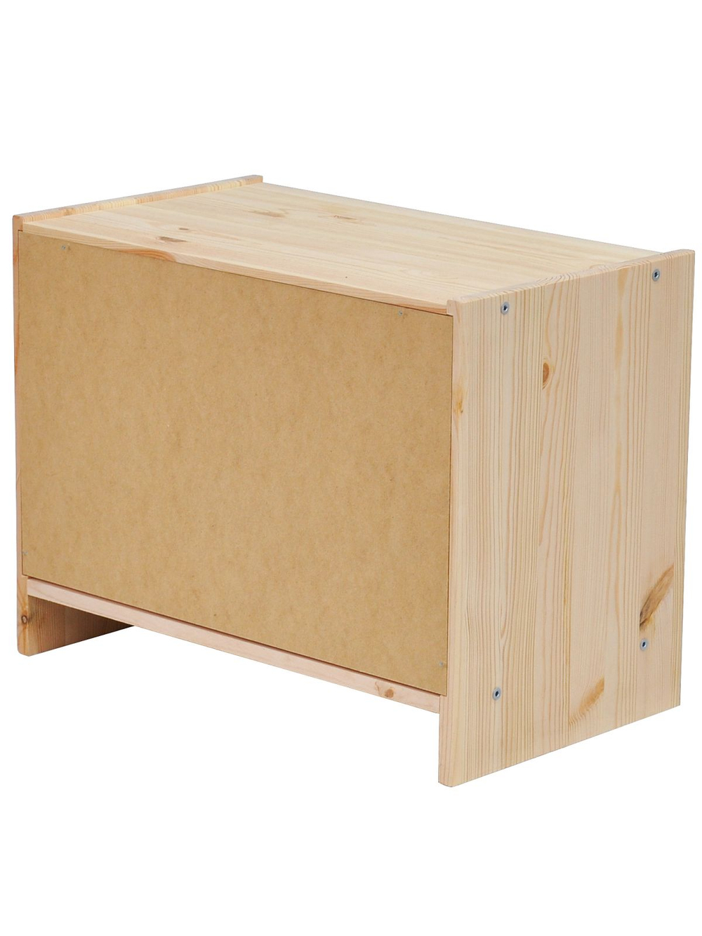 Комод, 62х30х50, Раст, для одежды и игрушек, с 2-мя ящиками, для прихожей, массив дерева, натуральный, IKEA