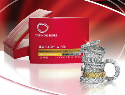 Набор салфеток CONNOISSEURS для полировки ювелирных изделий (25 шт./7,3х9,2 см).