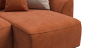П-образный диван KING MODOOL Велюр Alkantara оранж
