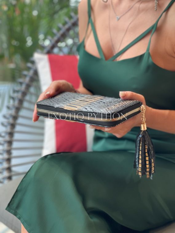 Кошелёк из кожи питона WA-125